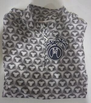 Palm Infinity 1/4 Zip Pullover Mens XL Inception Grey Northern Natural Gas